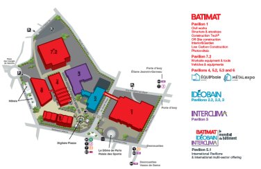 Interclima - A redesigned location to optimize visitor routes